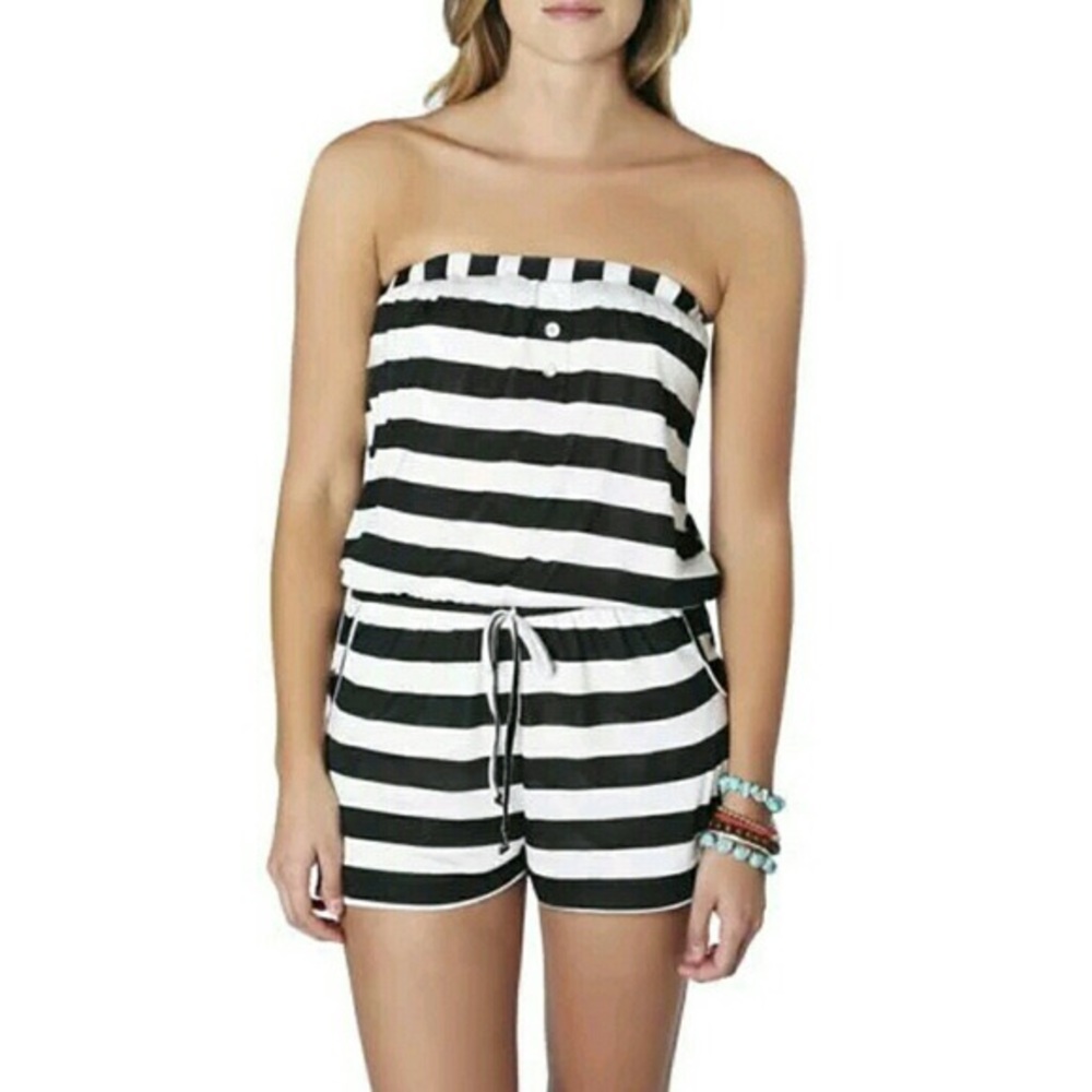 Wet Seal Strapless Romper